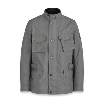 Veste Moto Belstaff Crosby 2 Tech Wax Granite Grey